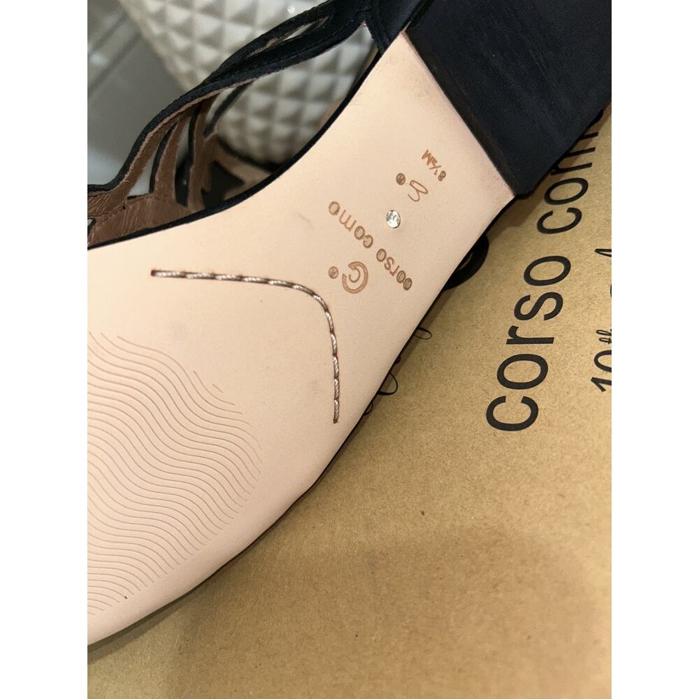 Corso Como Women's Surrey Sandal Black Brushed 8.5 - Picture 10 of 13